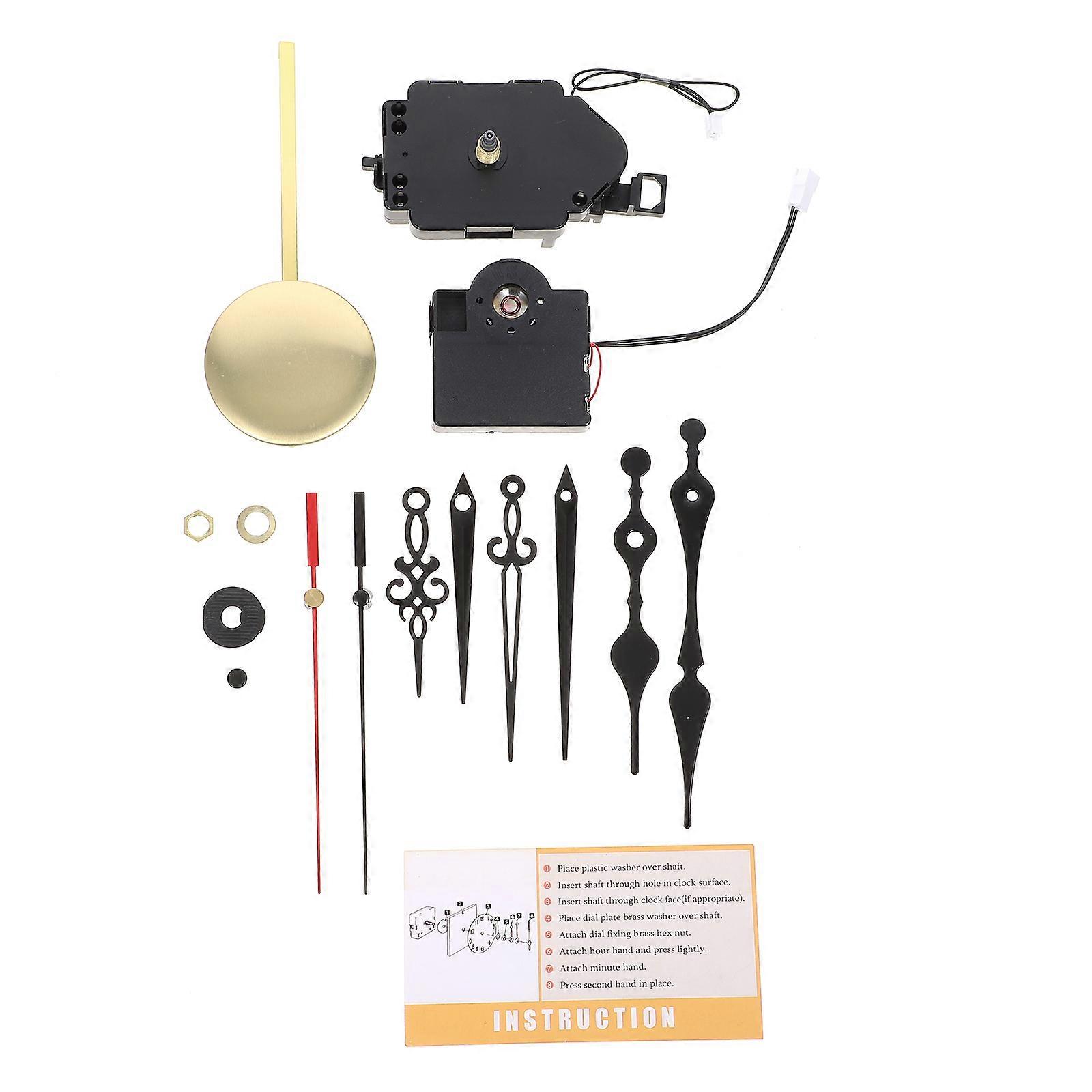 1 Set Pendulum Trigger Quartz Clock Movement Westminster Melody Clock Part