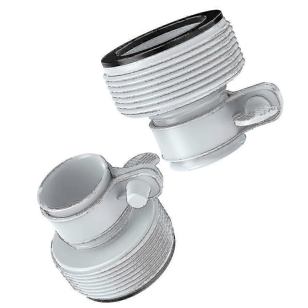 Bestway 58236 - Intex 10722 - Set Of 2 Adapters For 32 To 38 Mm Filter Pump-Yvan