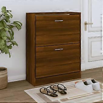 Schuhschrank Sonoma Eiche 63x24x103 cm Holzwerkstoff