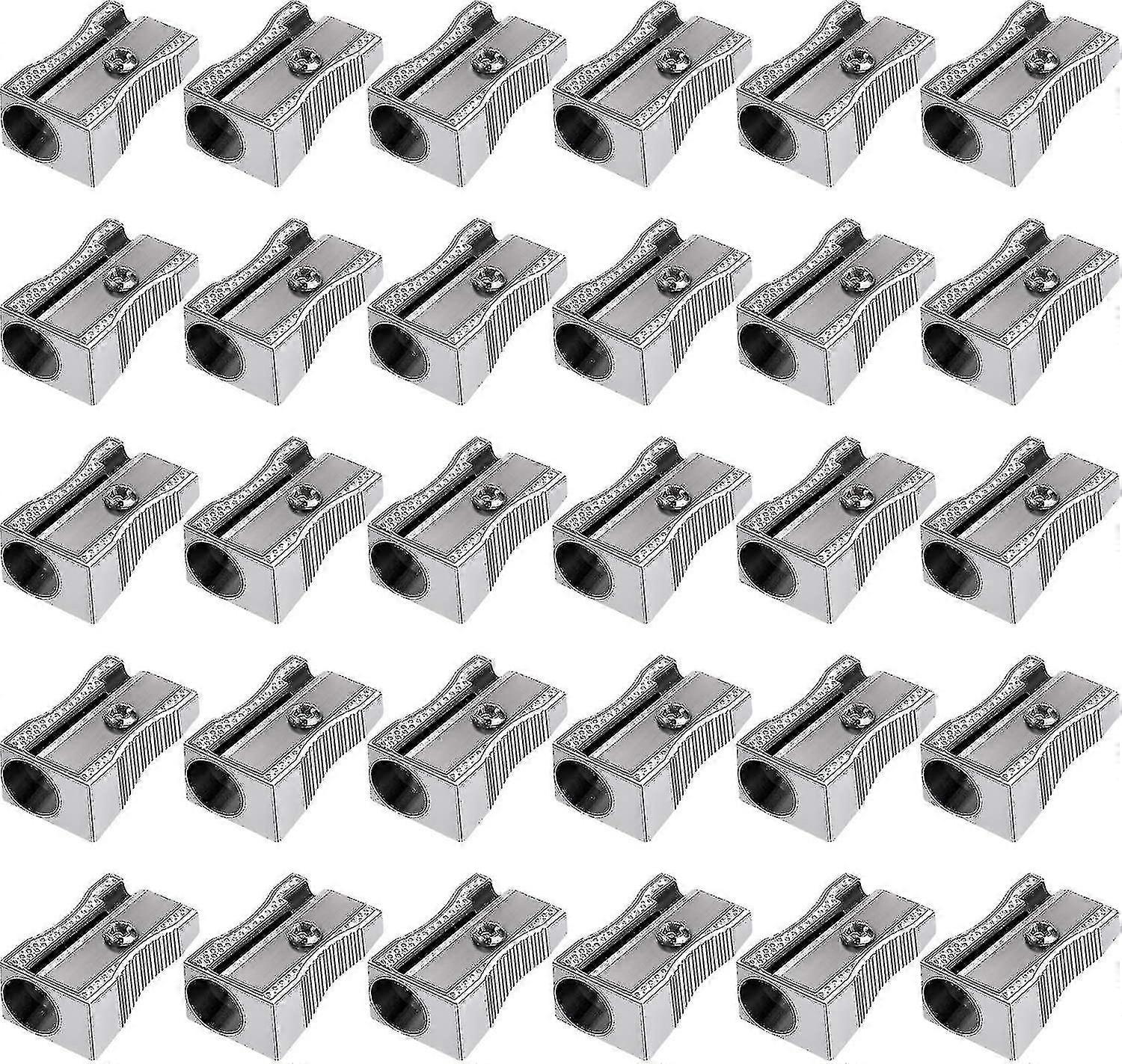 Metal Pencil Sharpener,24pcs Pencil Sharpener Handheld, Pencil Sharpener Manual