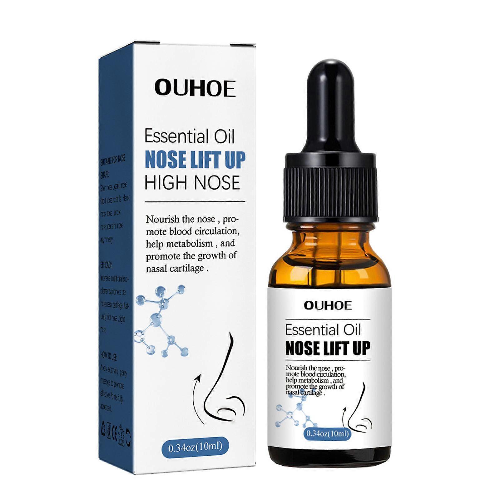 10ml Professional Nose Lift Up Essential Oil Nose Bridge Massage Essence Oil for Men and Women