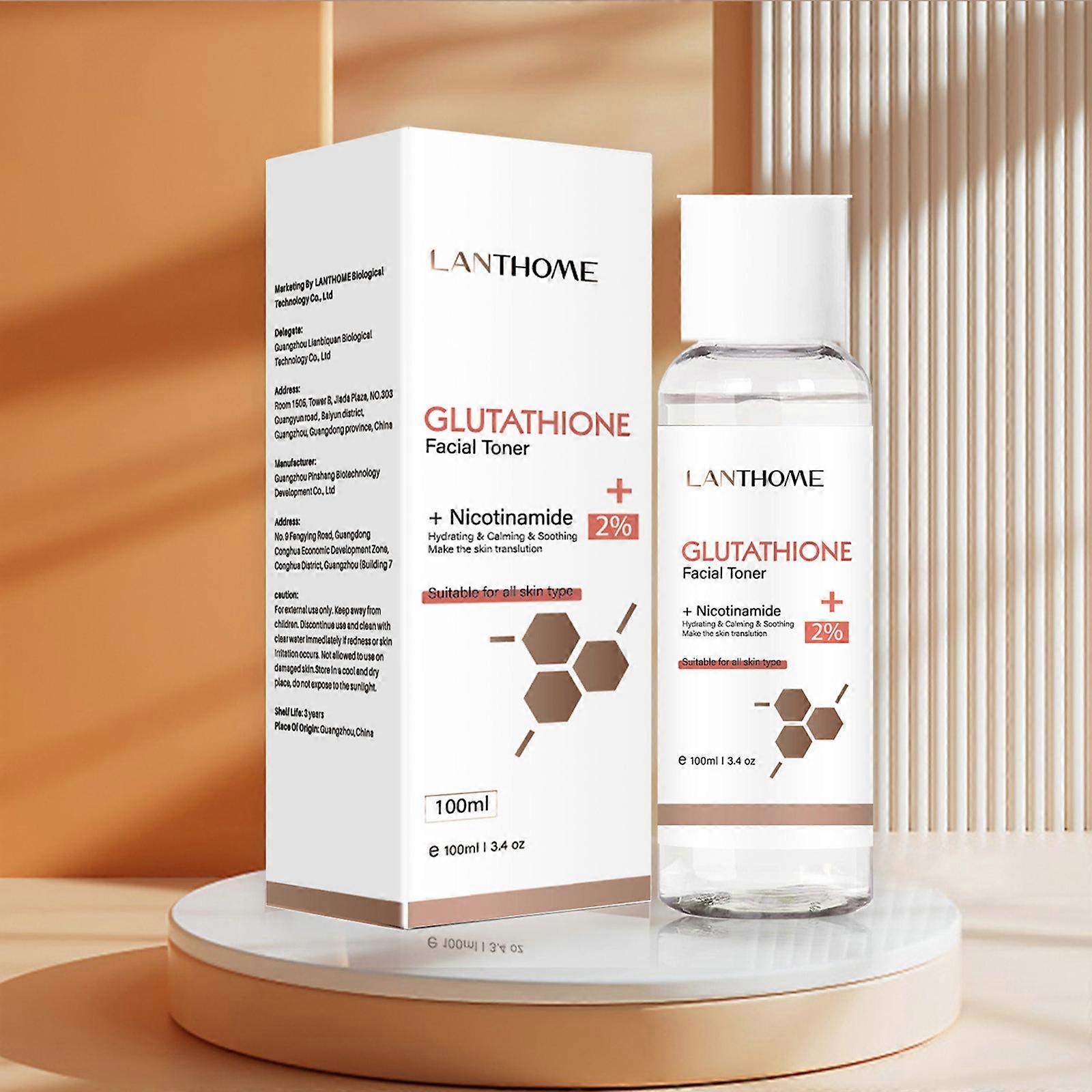 Glutathione Toner For Facial Moisturizing Moisturizing Brightening And Reducing Darkness 100ml