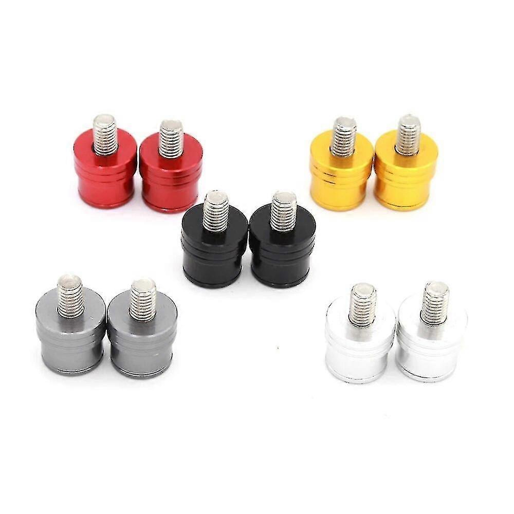 Pour Scooter Piaggio Vespa GTS300 GTS 300 Scooter Aluminium Miroir Trou Couvercle De Plaque D'obturation Gauche Et Droite Housses Décoratives Accessoires 2 PCS (couleur : Argent