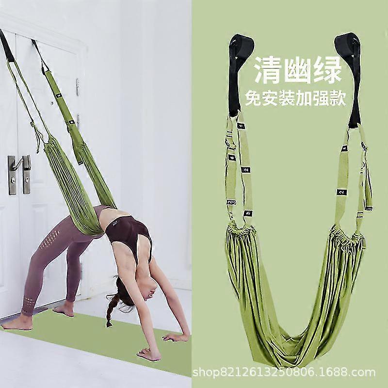 حبل اليوغا الجوي لآلام الظهر اليوغا تمتد حزام اليوغا تمتد الفرقة