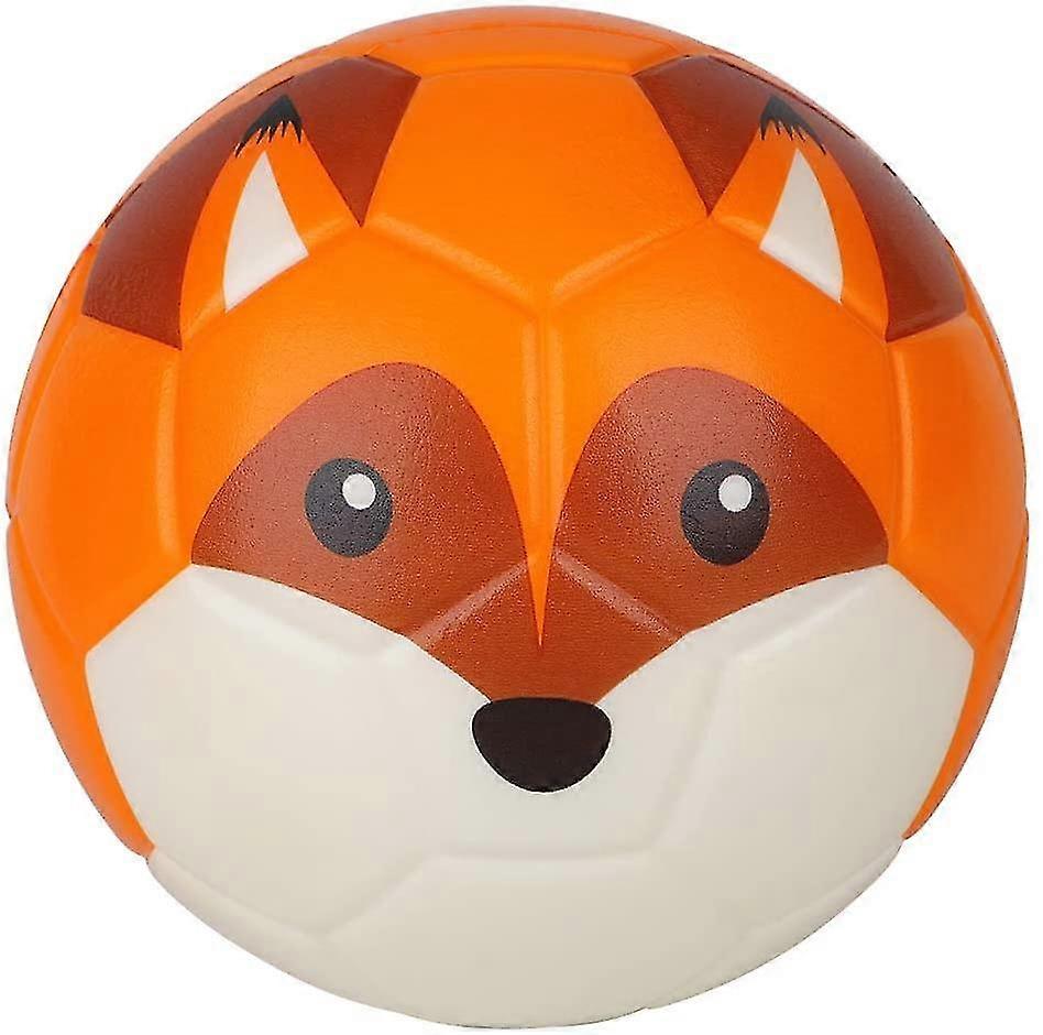 Pro Mini Soccer Ball, 6 Inch Animal Style Foam Ball For Kids - Beginner