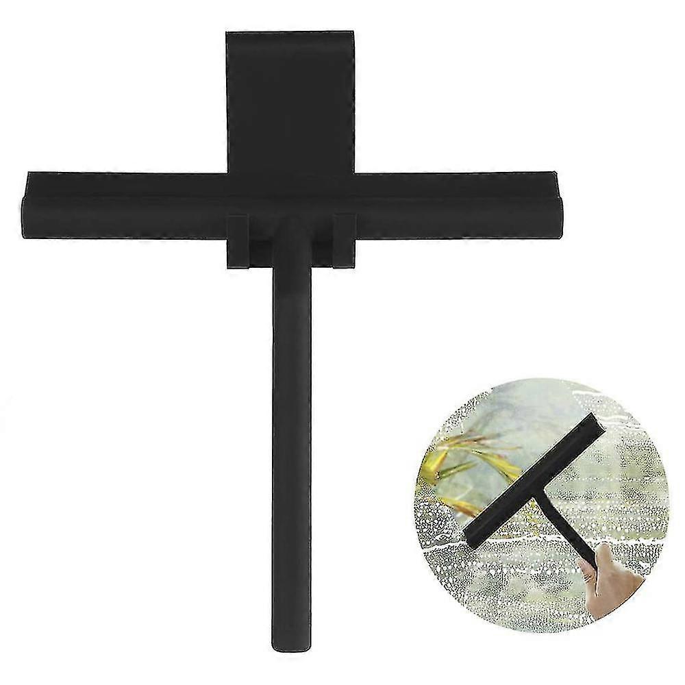 Shower Wiper Silicone Without Drilling Bathroom Wiper, Window Squeegee