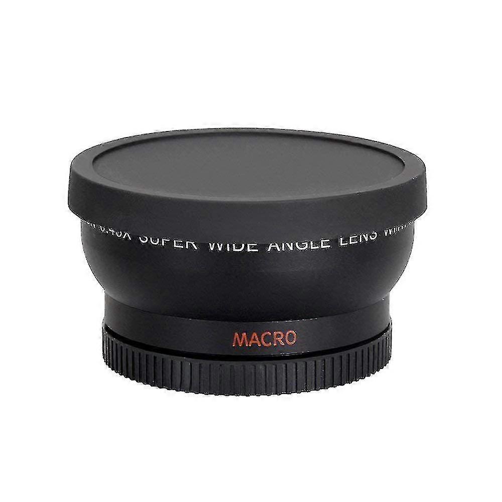 58mm Wide Angle 0.45x Converter Lens With Macro Close-up Attachment For Canon Eos Rebel T6s,t6i,sl1