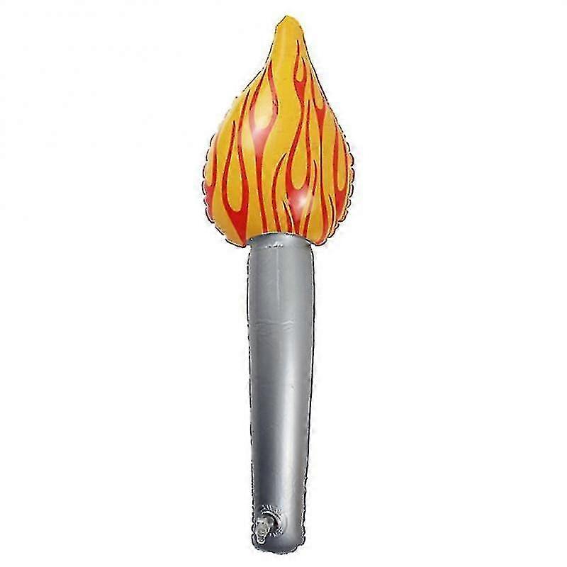Inflatable Torch Stick Flame Flashlights Olympic Competition Props Stick