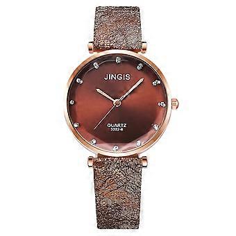 Jingis European And American Exquisite Luxury Glass Ladies Quartz Watch