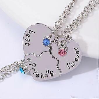 Puzzle Necklace Bff Necklaces Way Friendship Jewelry Best Friend