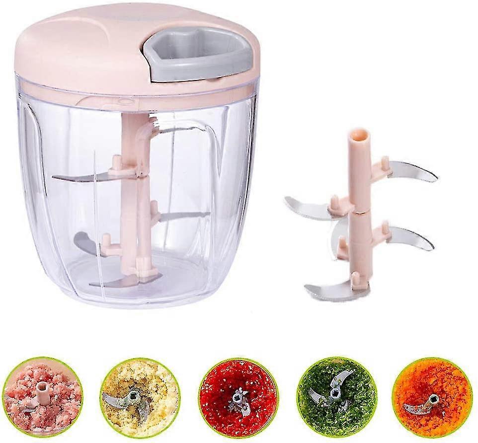 Onion Chopper, Garlic Press 900ml 5 Blades