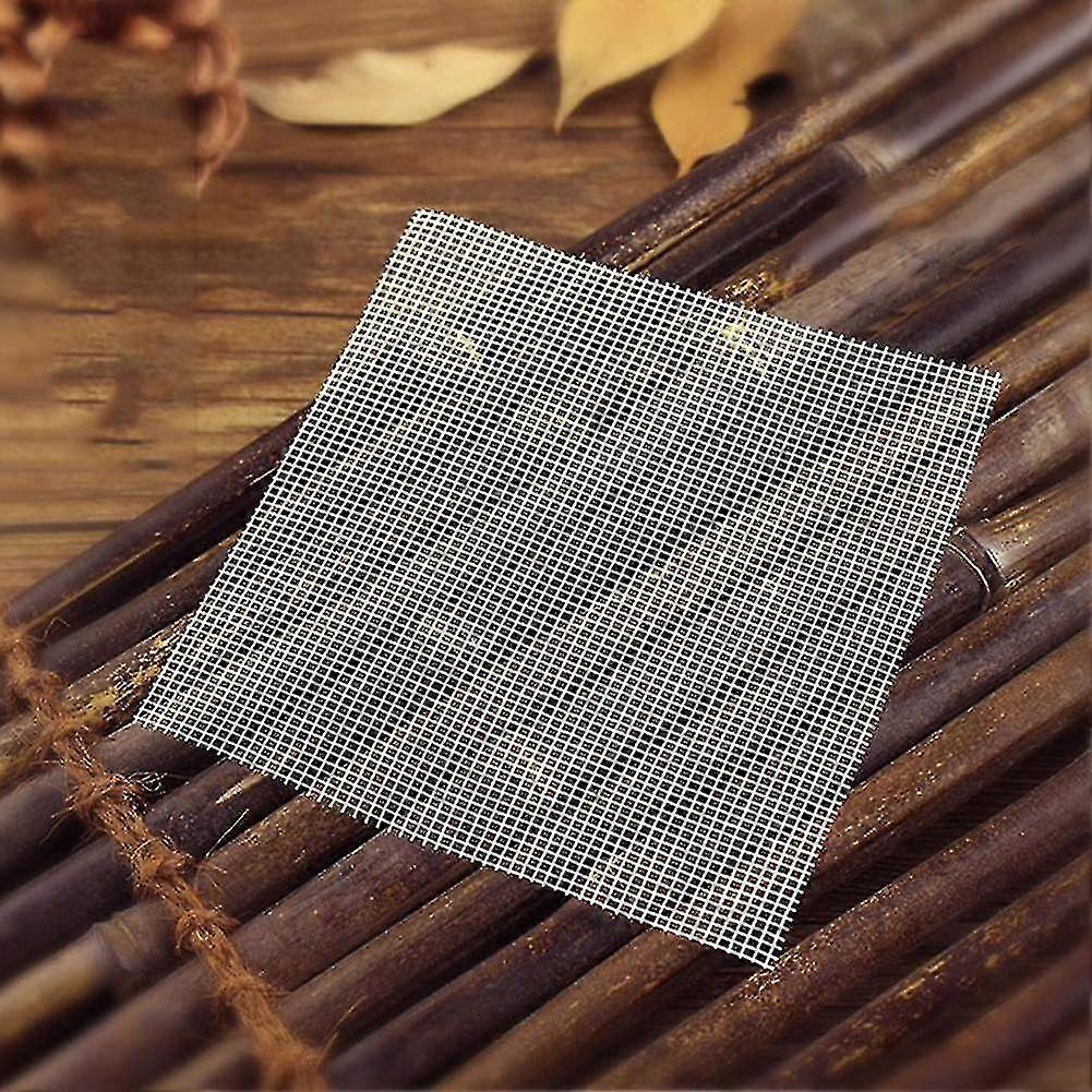 50pcs Flower Pot Hole Mesh Pad Bottom Grid Mat Prevent-corrosion Breathable Net Mesh For Plant Pot Drainage Mesh Screens