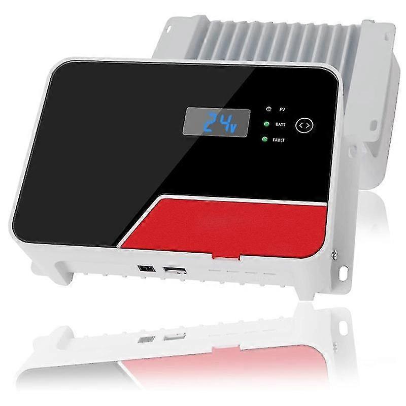 40a/12v/24v Mppt Solar Charge Controller With Bluetooth Lcd Display W/ Temp Sensor, For Gel Sealed