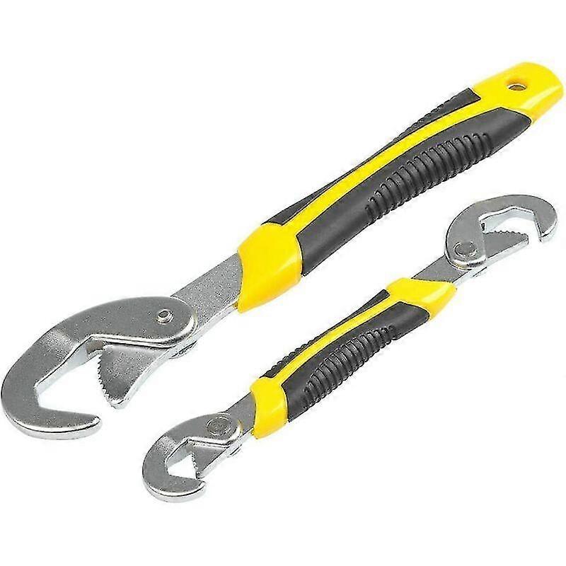 2pcs Healwe Universal Combination Spanners Adjustable Wrench Multi-function Tool