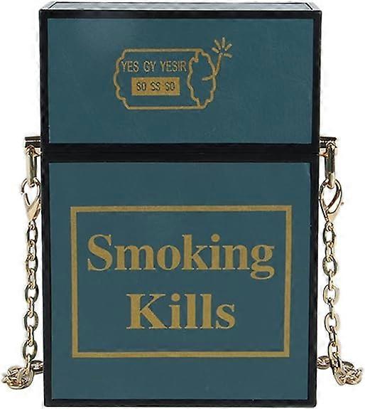 Women's Case Storage Bag Pu Leather Case Chain Clutch Bag