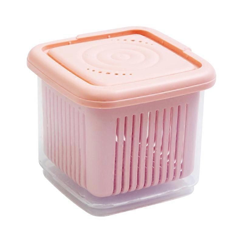 Storage Holder Multi-use Double Layer PP Kitchen Drainage Design Food Holder for Home