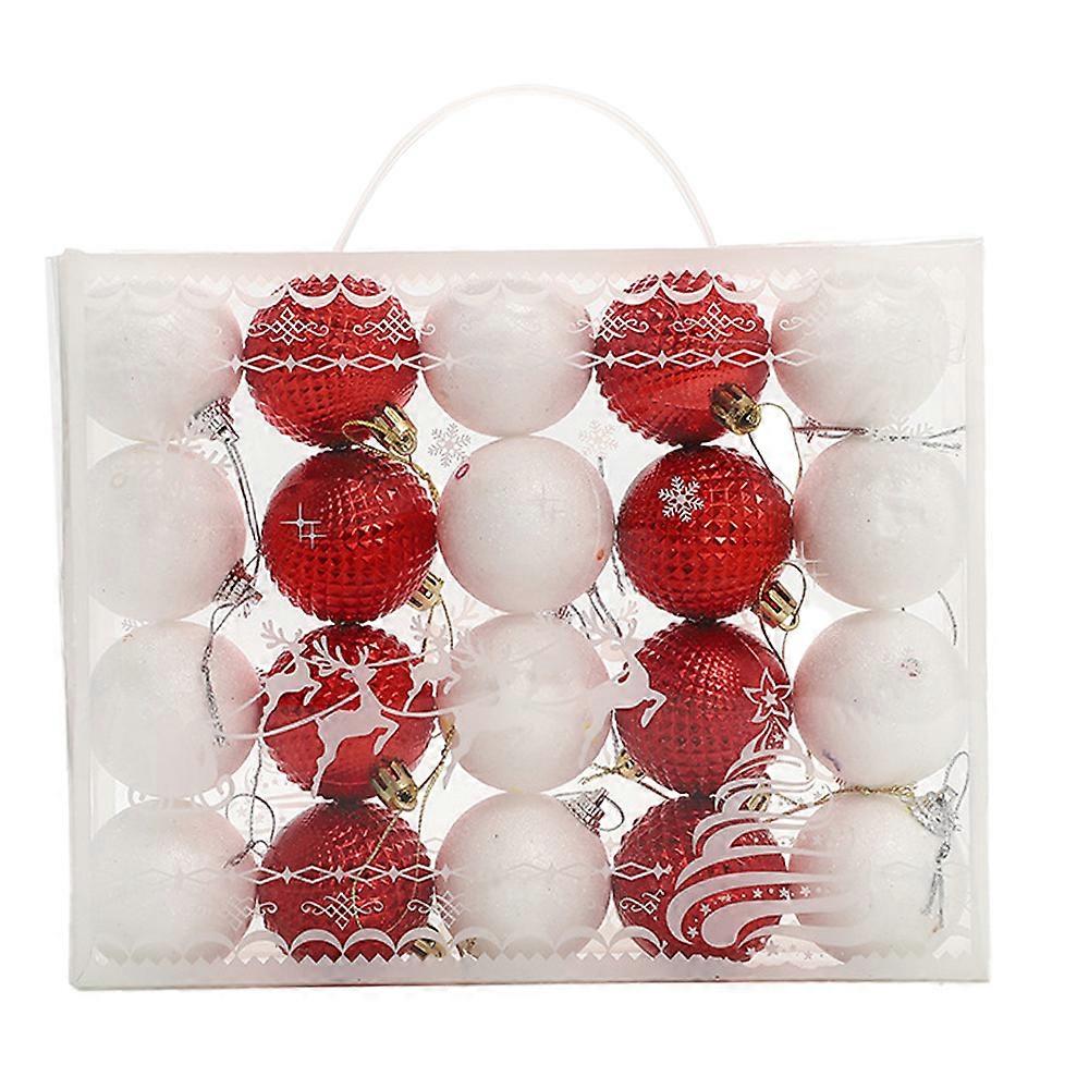 Christmas Ball Ornaments Decorative Hanging Christmas Ornaments Baubles Set for Xmas Tree