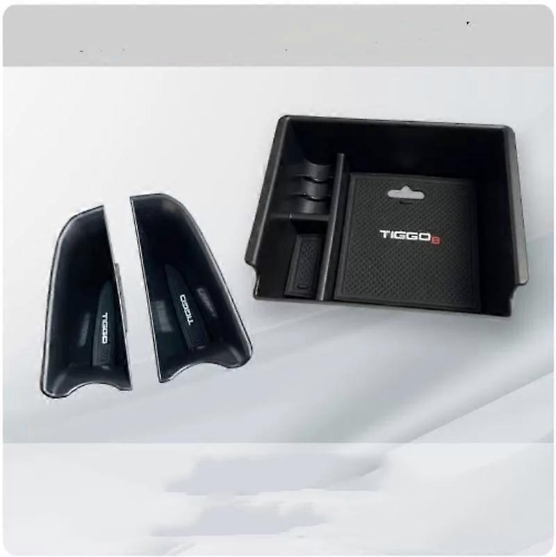 For Chery Tiggo 8 Pro 2020 2021 2022 Accessories Car Central Control Armrest Storage Box Container Decoration Cover Trim