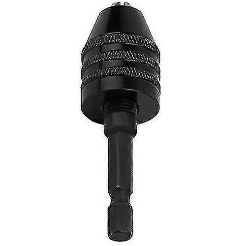 Adapter Electric Hexagonal Shank Converter Micro Chuck Micro Drill Accessories (black) (1pcs)