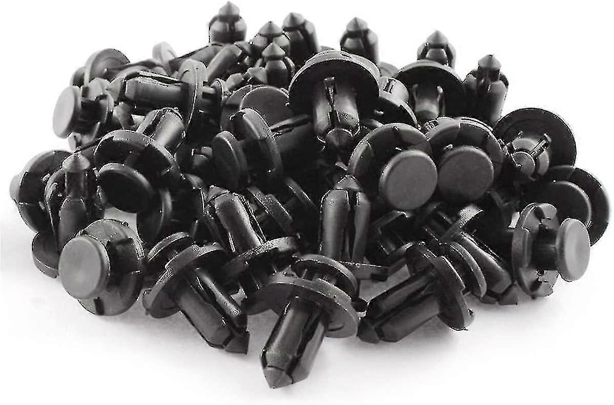 תפסי תמך 10 מ"מ 91503-Sz3-003 תפסי מסמרות פלסטיק/קליפסי מגן חיתוכים/כיסויים/קשת גלגלים למכוניות - 80 חתיכות