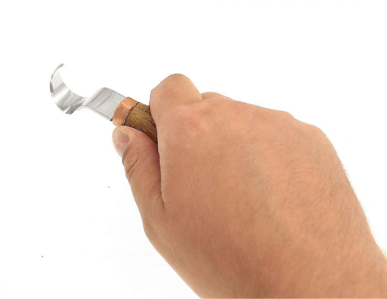 Wood Carving Hook Knife Crooked Tool Set For Bowl Cups Spoons Carving Right Handed Wood Carving Knife Curved Tools For Beginners