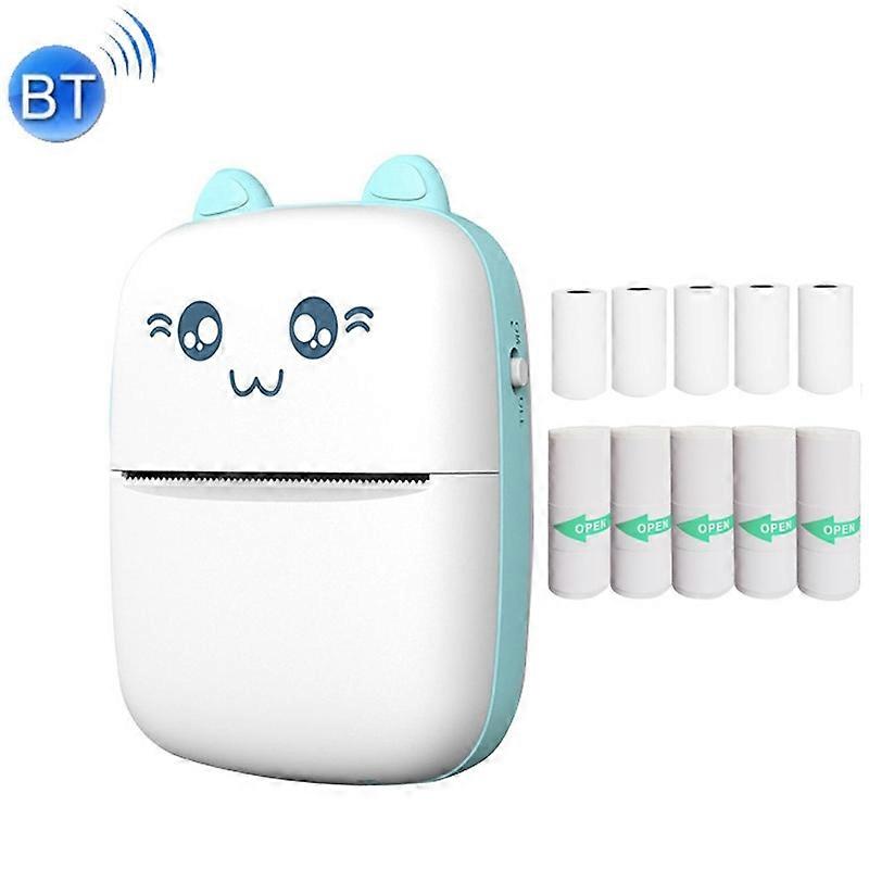 Thermal Printer With 5 Papers & 5 Sticker Papers