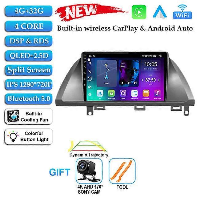 Android 12 For Honda Odyssey 2005 - 2010 Car Radio Mutimedia Player WIFI Navigation GPS Stereo Carplay No 2 Din DVD IPS DSP