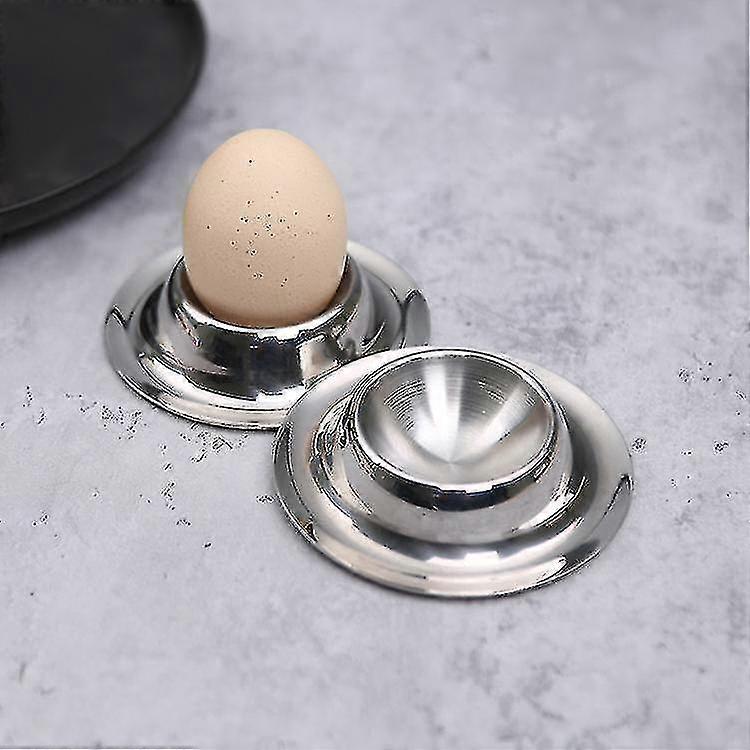 2pcs Boiled Egg H Less Steel Egg H Set Tableware Kit Tools