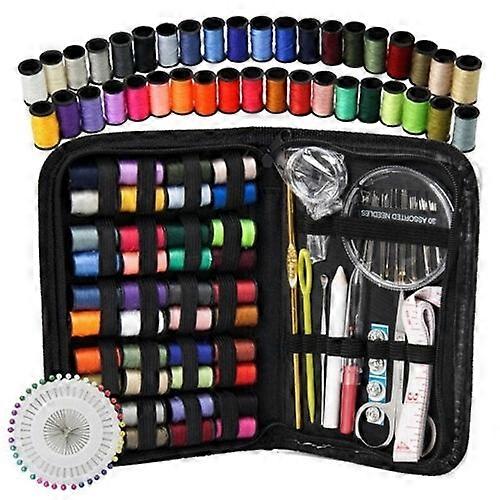 multifunction sewing box sewing thread stitches tool set case Topselling  128pcs