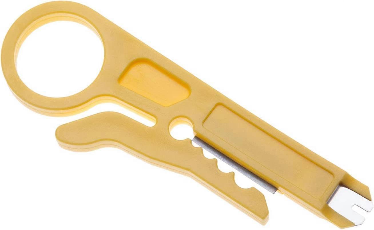 RJ45 Cable Stripper/Type 110 Hole Punch Tool IDC Audio & Video Stripper Wire Insulation