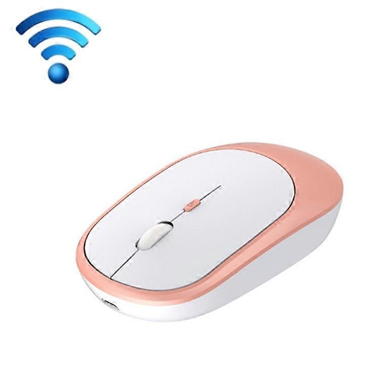 M030 Office Mute Mouse Dual Mode (Pink) Dual Mode (Pink)