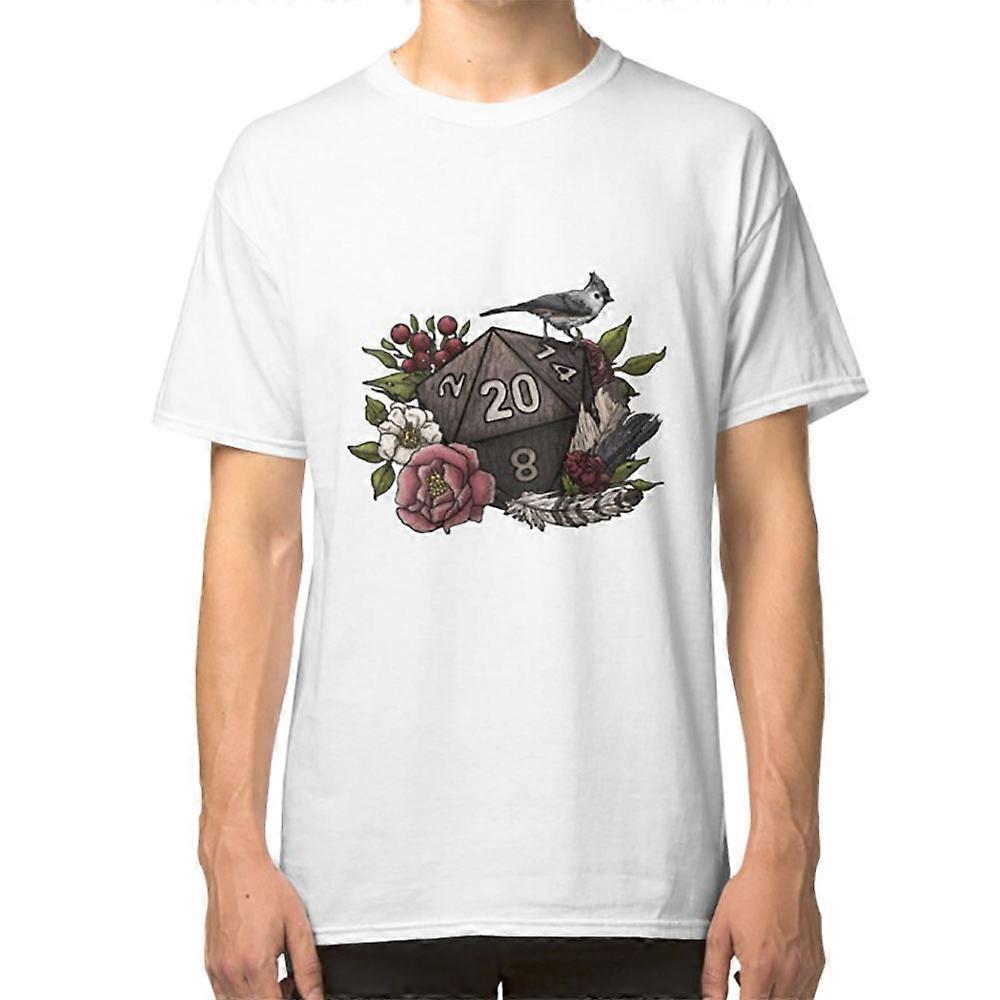 Druid Class D20 - Tabletop-Gaming-Dice-T-Shirt