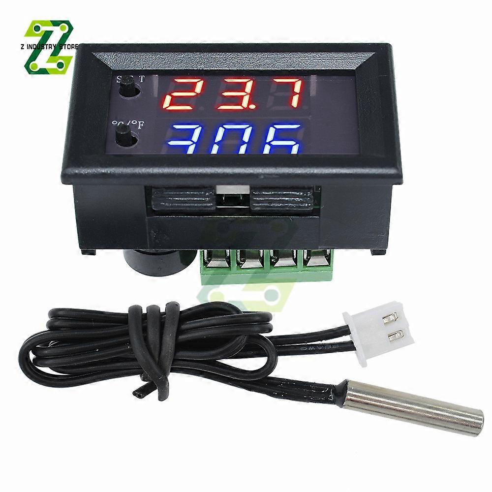 DC12V W1209WK LED Digital Thermostat Temperature Controller Heating Cooling Control +NTC Sensor
