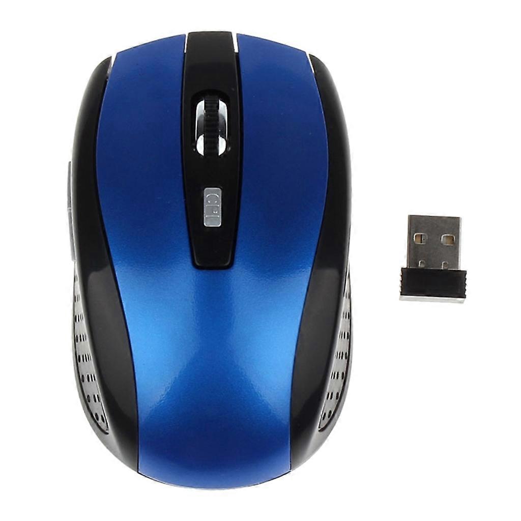 Computer Cordless Mouse 2000DPI 6 Button Ergo 2.4G Wireless USB Mouse for PC