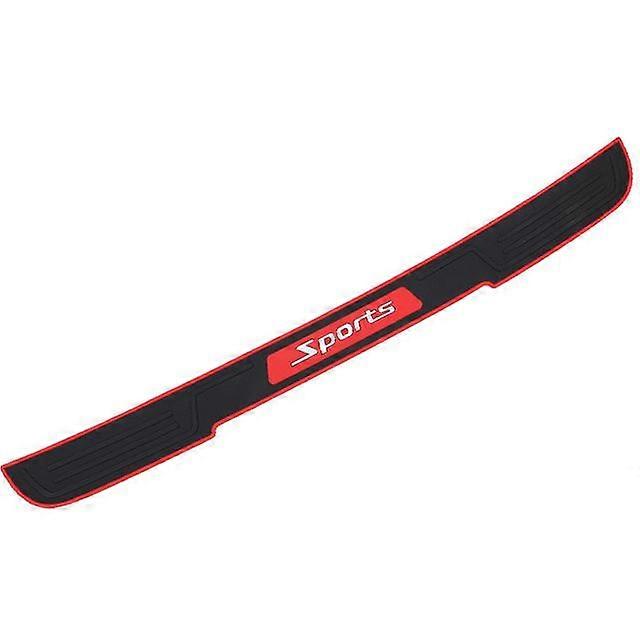 Universal Anti Scratch Car Trunk Door Sill Plate Trim Protector Rear Bumper Guard Protection Cover Styling Mouldings