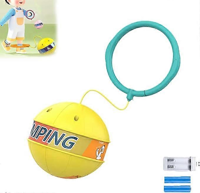 Glowing Bouncing Ball, Light-Up Bouncing Ball, Ankle Skip Ball
