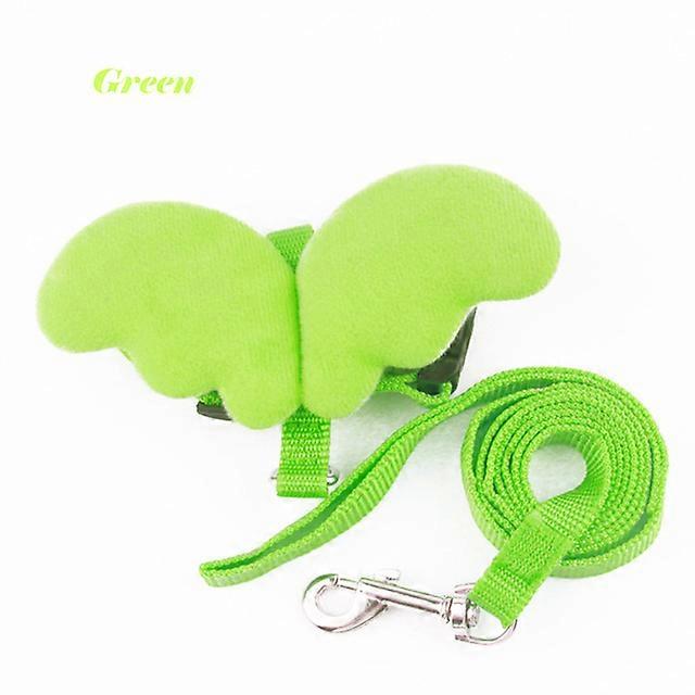 Angel Wings Cute Cat Harnesses Pet Harness and Leash Set For Cats Puppy Rabbit Kitten Accessories artculos para mascotas LeadPet Leashes