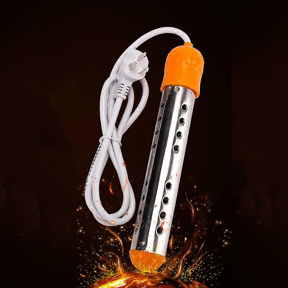 Spiral submersible electric immersion heater for heating water 1800W Household state Travel kettle Can automatically shut off
