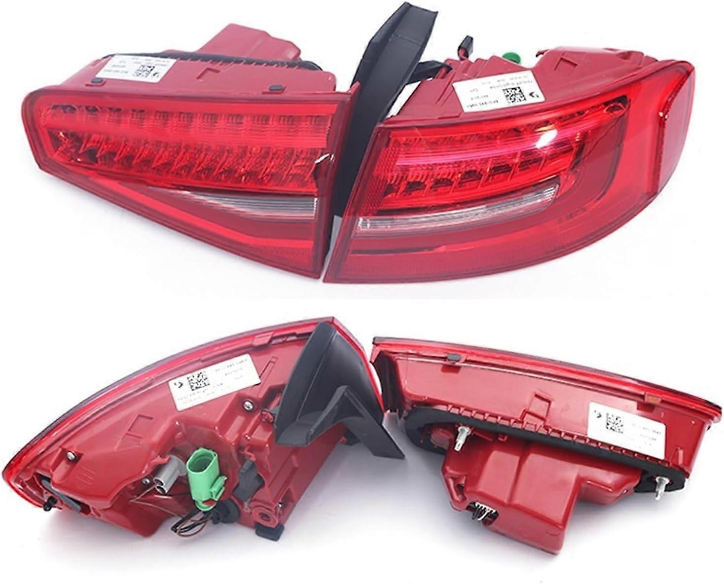 Led Rear Tail Light Rear Turn Signal Lamp 8K5945096AB 8K5945093AA Car Accessories Compatible with A4 B9 2013 2014 2015 2016 (Color : Outer Right)