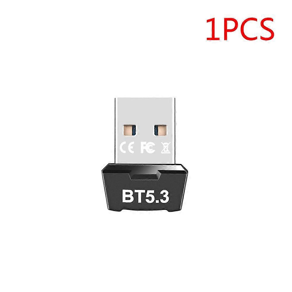 1-10PCS Mini Wireless USB Bluetooth Adapter BT 5.3 Dongle 3Mbps Music Audio Receiver Transmitter for PC Speaker Mouse Gamepad