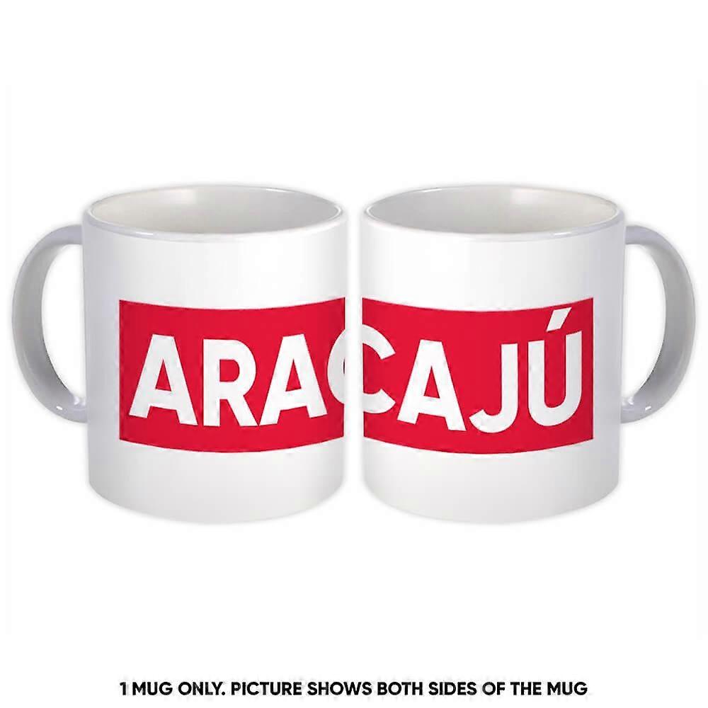 礼品杯:Aracaju Sergipe Red