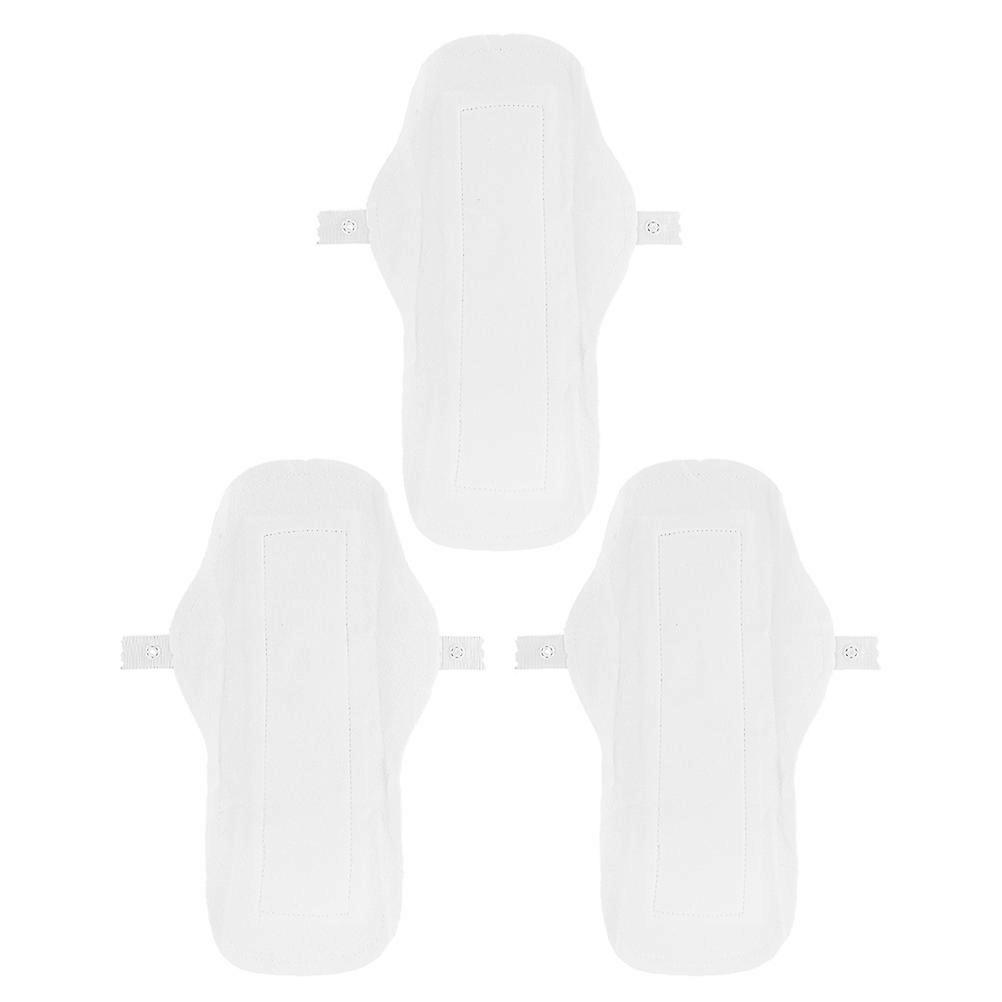 3 件 Calzones Para Nias 可重复使用的女性卫生巾 女性卫生巾 可清洗卫生垫 可重复使用的月经垫