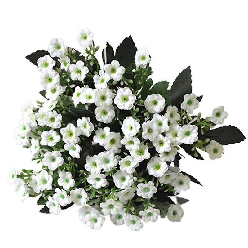 1 stk 6 grener 36 hoder simulering silkeblomst milano DIY kunst bryllup hjemmeinnredning JIKAIX