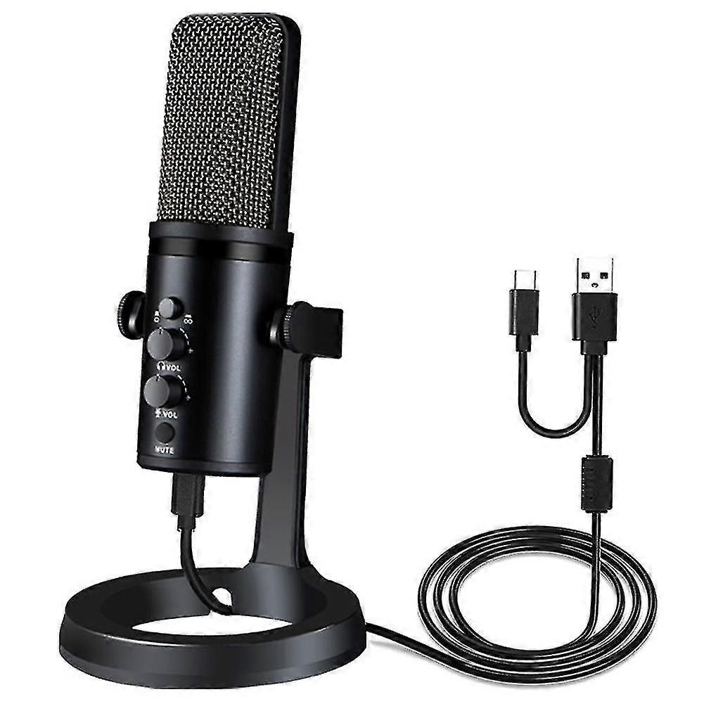 Computer Live Broadcast Equipment Usb Condenser Microphone E-sports
