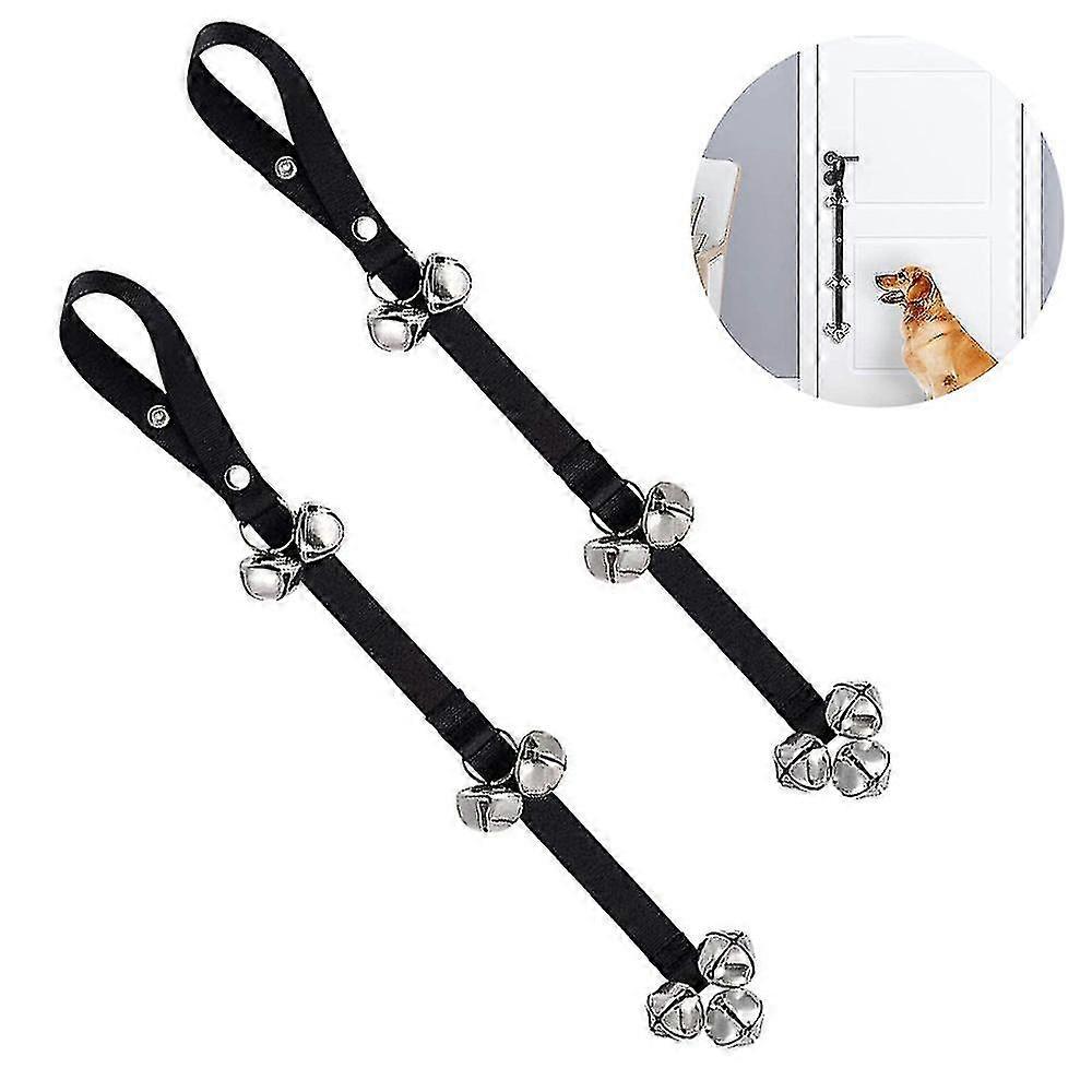 2 Pack Dog Doorbell Adjustable Training Door Bell