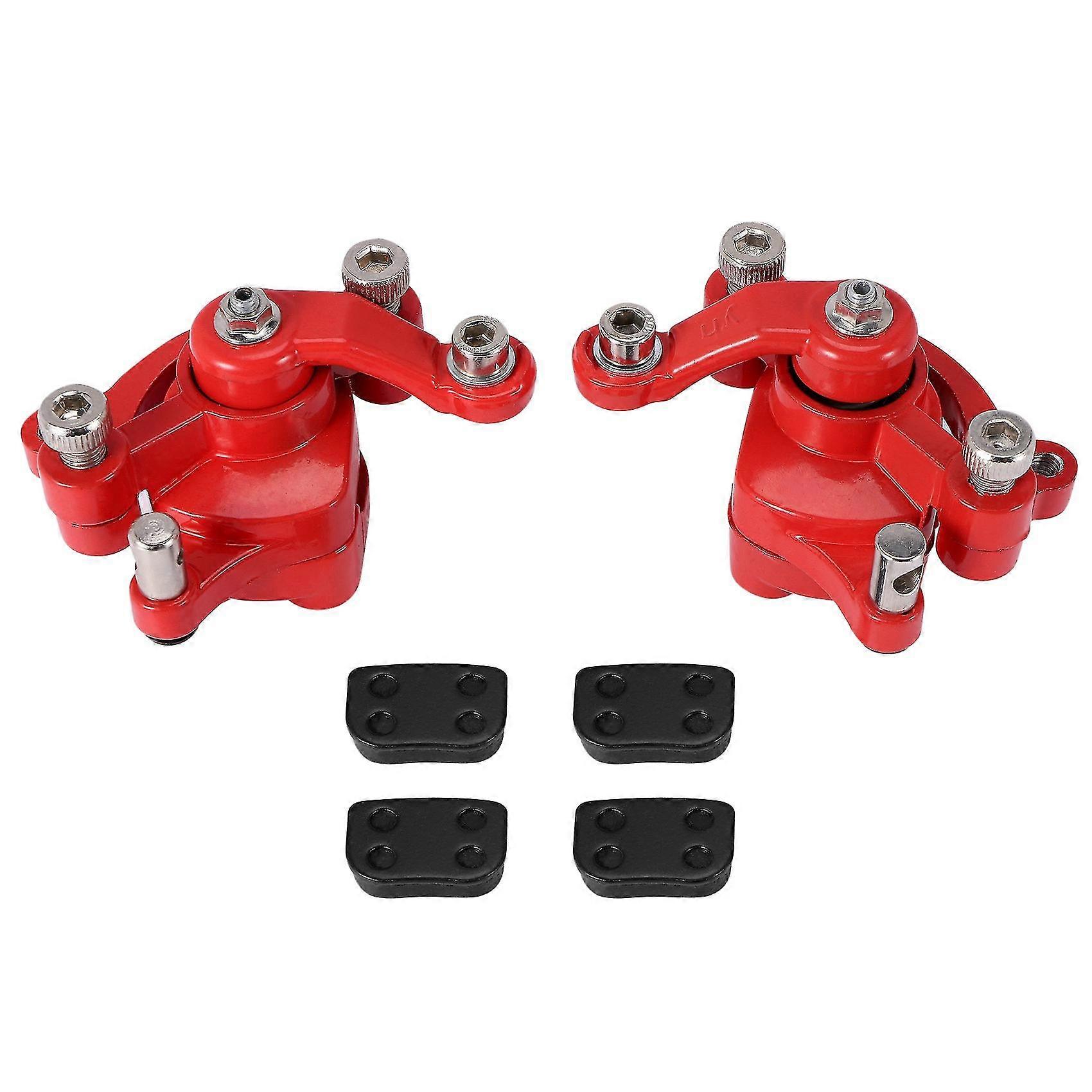 Front Rear Disc Brake Caliper Pads For 43cc 47cc 49cc Chinese Mini Kids Atv Quad Minimoto Dirt Pock
