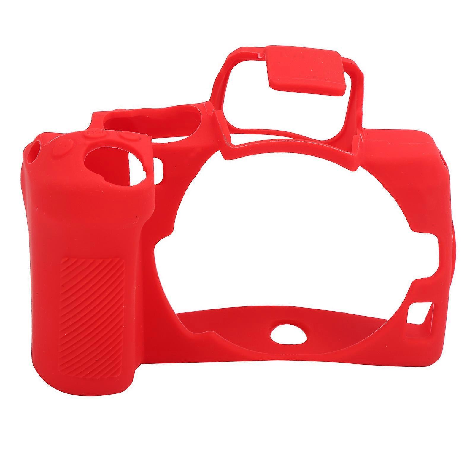Coque de protection en silicone anti-rayures pour appareil photo numérique Nikon Z50 (rouge)