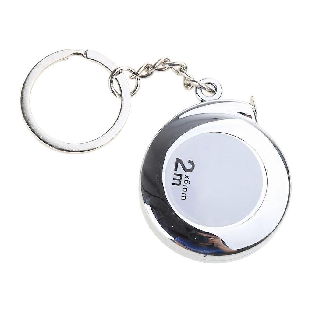 Tape Measure Keychain Functional Mini Retractable Measuring Tape Keychains