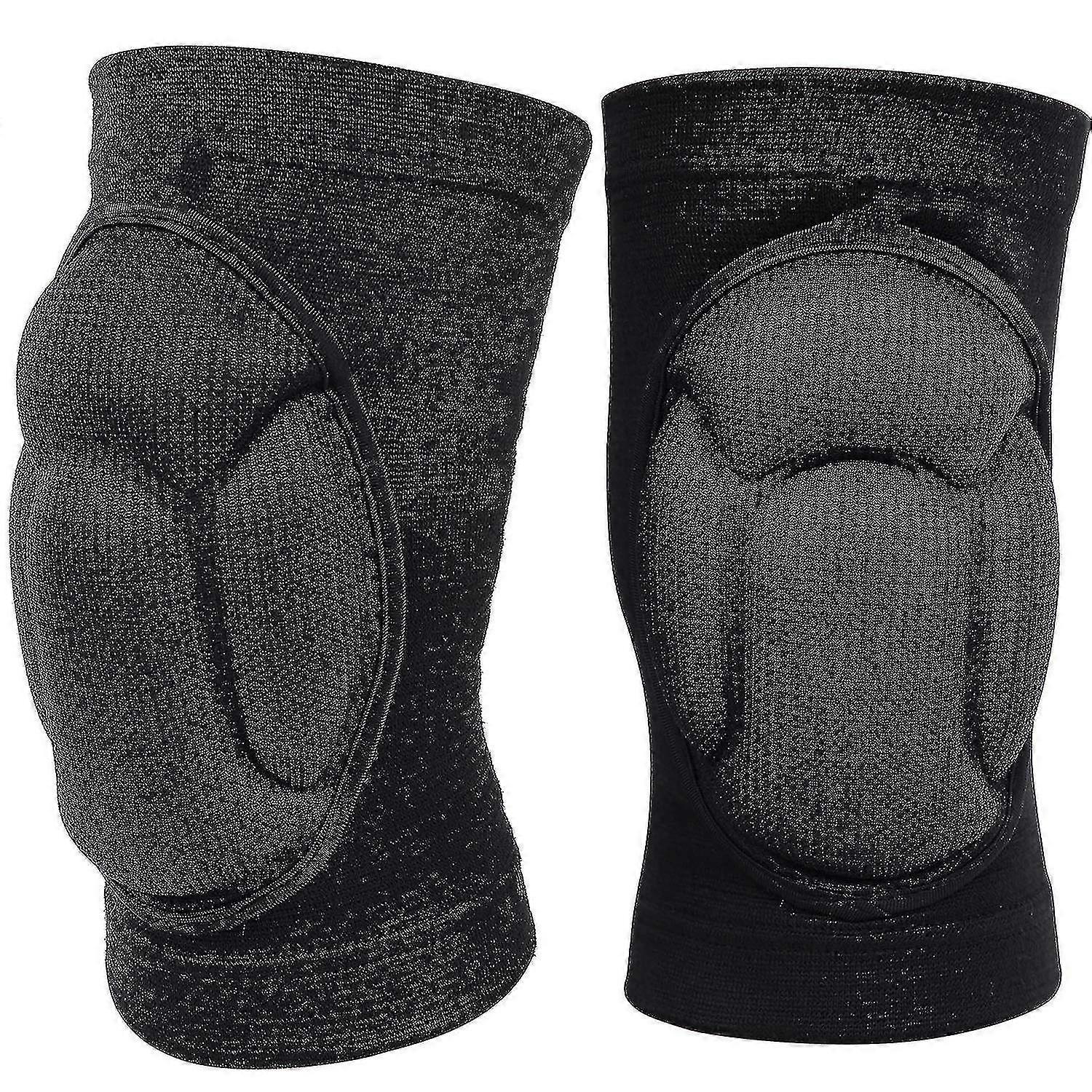 Volleyball Knee Pads Compatible With Men Women, Thick Sponge Collision Avoidance Warm