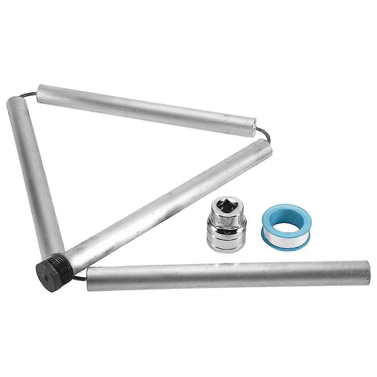 Rv Boiler Magnesium- Flexibele Anode Staaf 3/4 Npt Schroefdraad Riem Hex Sleeve Tool Boiler Anode Magnesium- Staaf